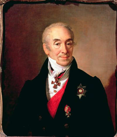 Portrait of S. Kushnikov by Vasili Andreevich Tropinin